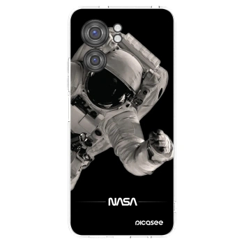 Picasee silikonska prozirna maskica za Motorola Edge 40 - Astronaut Big