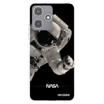 Picasee silikonska prozirna maskica za Xiaomi Redmi 12 5G - Astronaut Big