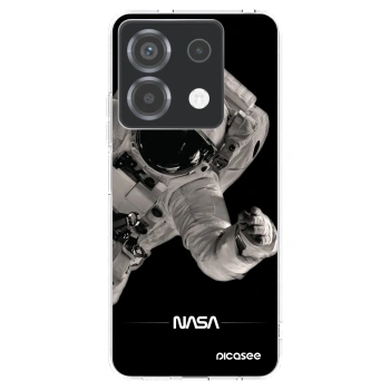 Picasee silikonska prozirna maskica za Xiaomi Poco X6 - Astronaut Big