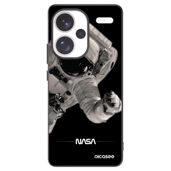 Picasee crna silikonska maskica za Xiaomi Redmi Note 13 Pro+ 5G - Astronaut Big
