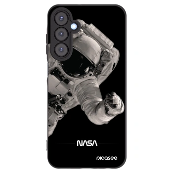 Picasee crna silikonska maskica za Samsung Galaxy A25 A256B 5G - Astronaut Big
