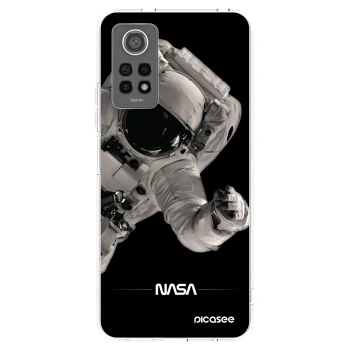 Picasee silikonska prozirna maskica za Xiaomi Redmi Note 12 Pro 4G - Astronaut Big