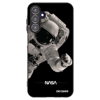 Picasee crna silikonska maskica za Samsung Galaxy A15 A155F 4G - Astronaut Big