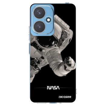 Picasee silikonska prozirna maskica za Xiaomi Redmi 13C 5G - Astronaut Big