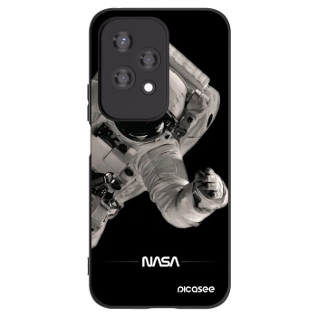 Picasee crna silikonska maskica za Honor 200 Lite - Astronaut Big