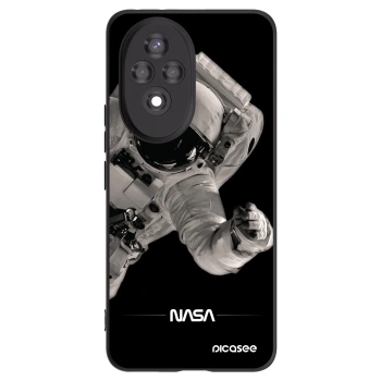 Picasee crna silikonska maskica za Honor 200 5G - Astronaut Big