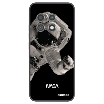 Picasee crna silikonska maskica za OnePlus 11 5G - Astronaut Big