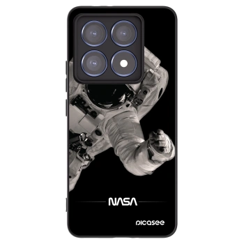 Picasee crna silikonska maskica za Xiaomi 14T Pro - Astronaut Big