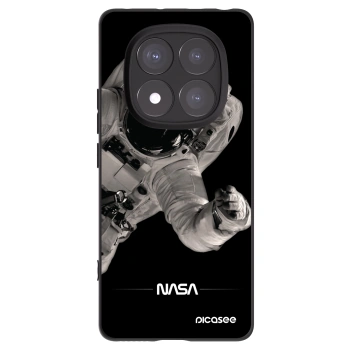 Picasee crna silikonska maskica za Xiaomi Redmi Note 14 Pro 5G - Astronaut Big