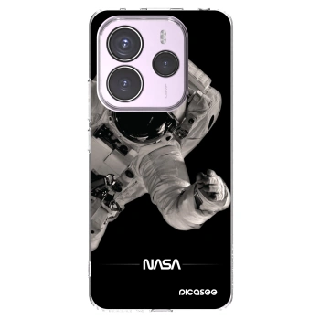 Picasee silikonska prozirna maskica za Xiaomi Redmi Note 14 5G - Astronaut Big
