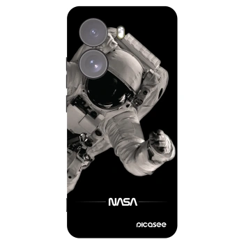 Picasee crna silikonska maskica za Xiaomi Poco X7 - Astronaut Big