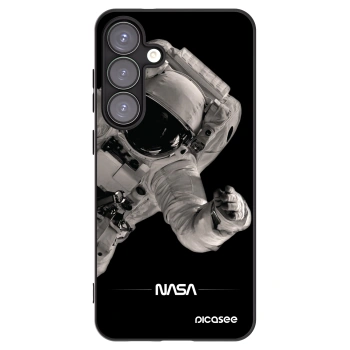Picasee crna silikonska maskica za Samsung Galaxy S25+ 5G - Astronaut Big