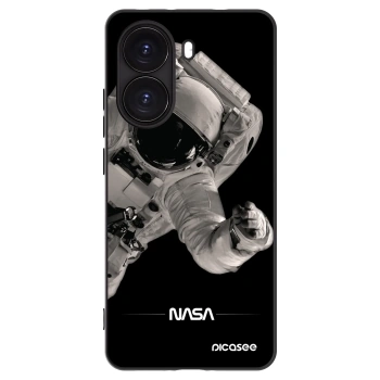 Picasee crna silikonska maskica za Xiaomi Poco X7 Pro 5G - Astronaut Big