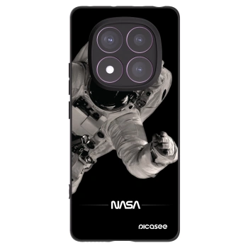 Picasee crna silikonska maskica za Xiaomi Redmi Note 14 Pro 4G - Astronaut Big