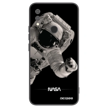 Picasee crna silikonska maskica za Xiaomi Redmi Note 7 - Astronaut Big