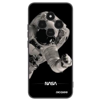 Picasee crna silikonska maskica za Xiaomi Poco C75 - Astronaut Big