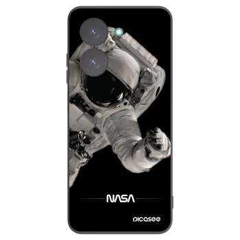 Picasee crna silikonska maskica za Xiaomi Redmi A5 - Astronaut Big