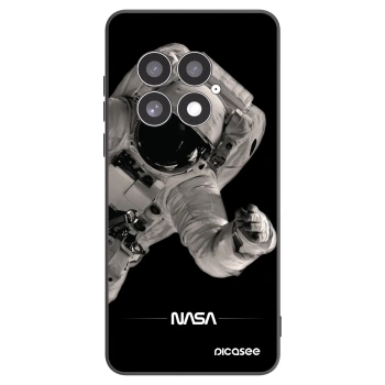 Picasee crna silikonska maskica za OnePlus 13 5G - Astronaut Big