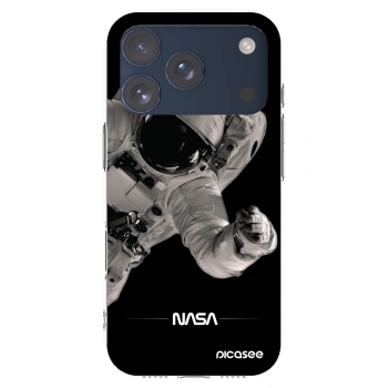 Picasee silikonska prozirna maskica za Apple iPhone 17 Pro - Astronaut Big