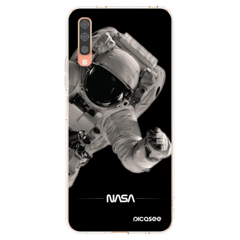 Picasee silikonska prozirna maskica za Samsung Galaxy A70 A705F - Astronaut Big