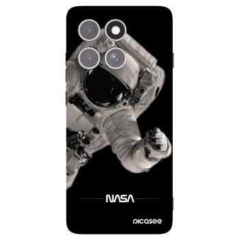 Picasee crna silikonska maskica za Motorola Edge 60 Pro - Astronaut Big