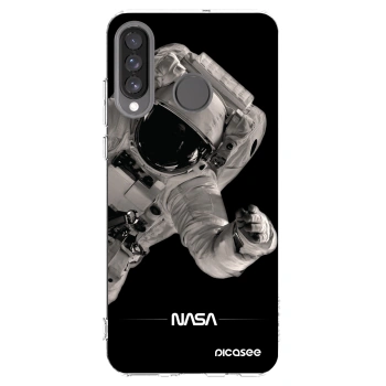 Picasee silikonska prozirna maskica za Huawei P30 Lite - Astronaut Big