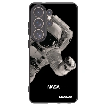 Picasee crna silikonska maskica za Samsung Galaxy S26 Ultra - Astronaut Big