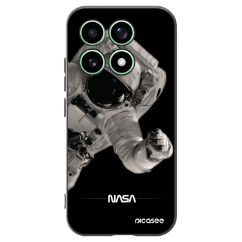 Picasee crna silikonska maskica za Xiaomi 17 - Astronaut Big
