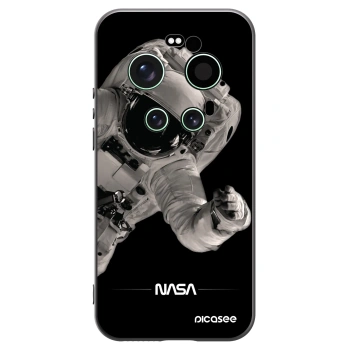Picasee crna silikonska maskica za Xiaomi 17 Ultra - Astronaut Big