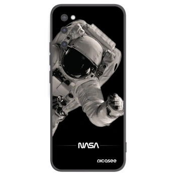 Picasee crna silikonska maskica za Samsung Galaxy S20 G980F - Astronaut Big