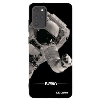 Picasee silikonska prozirna maskica za Samsung Galaxy S20+ G985F - Astronaut Big