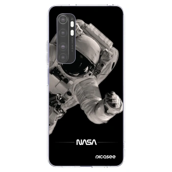 Picasee silikonska prozirna maskica za Xiaomi Mi Note 10 Lite - Astronaut Big