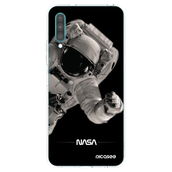 Picasee silikonska prozirna maskica za Samsung Galaxy A30s A307F - Astronaut Big
