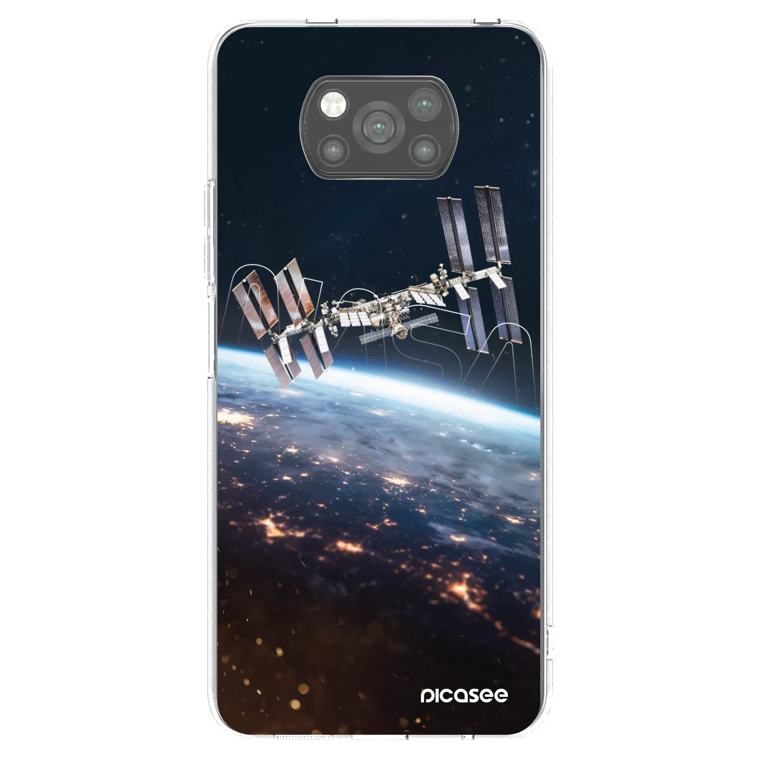 Picasee crna silikonska maskica za Xiaomi Poco X3 - Station