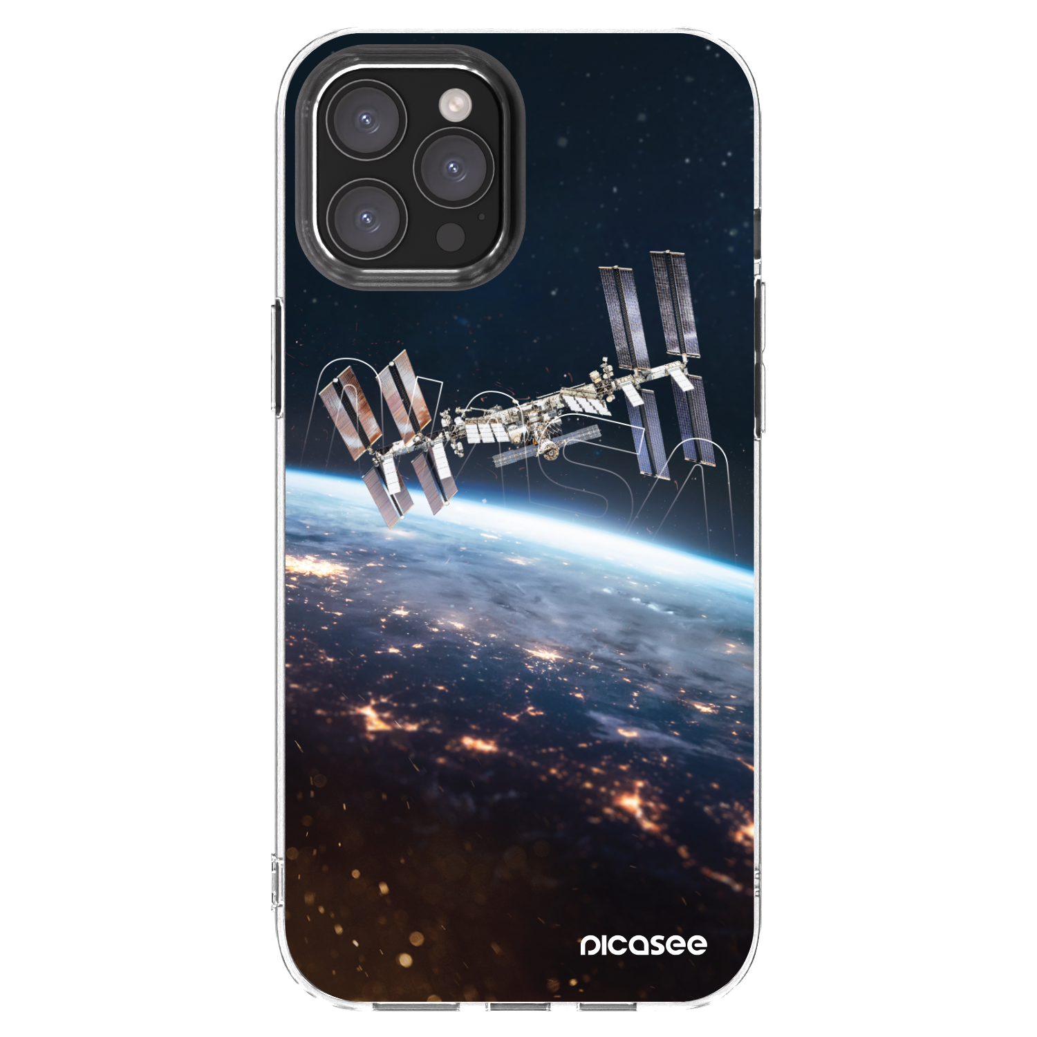 Picasee silikonska prozirna maskica za Apple iPhone 12 Pro Max - Station