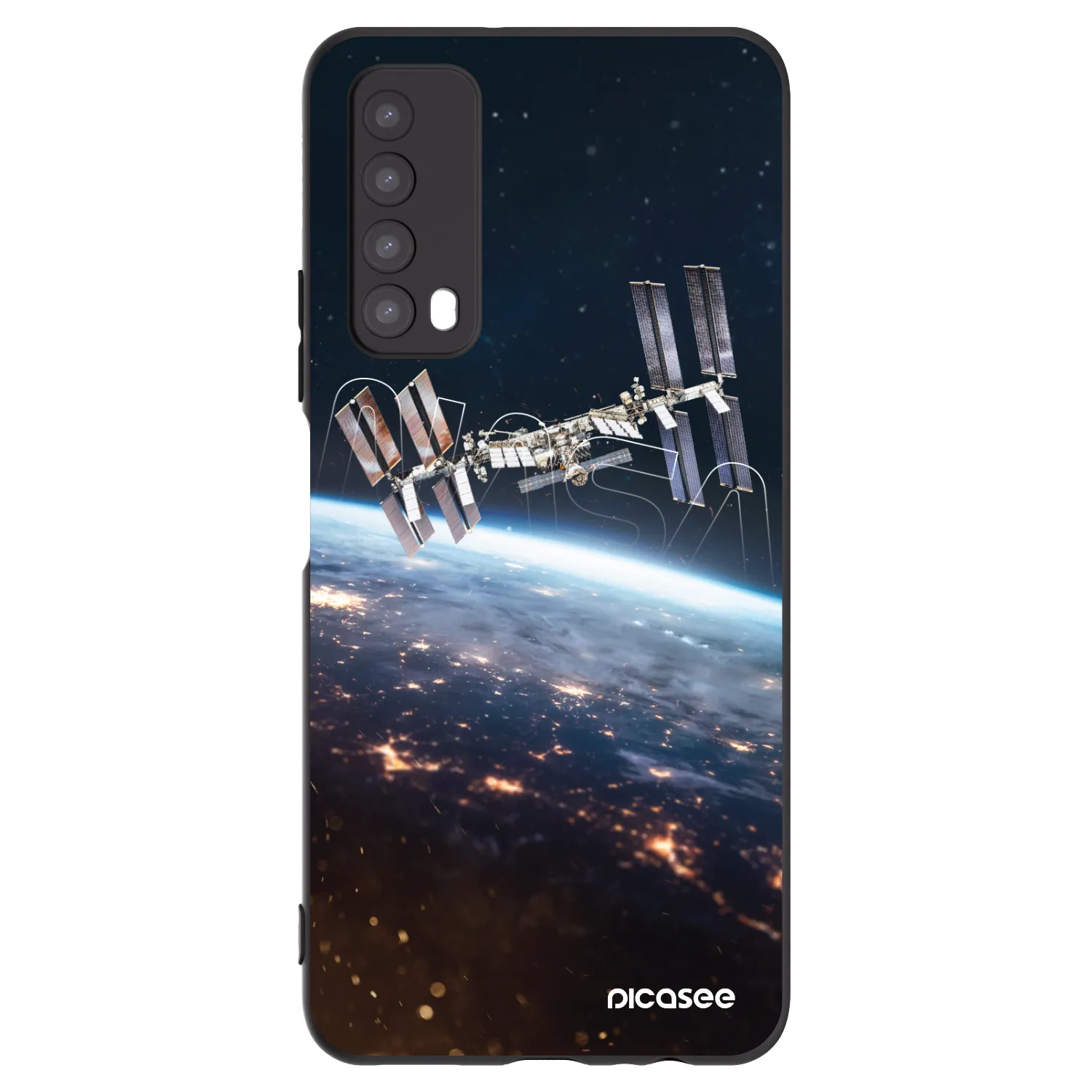Picasee crna silikonska maskica za Huawei P Smart 2021 - Station