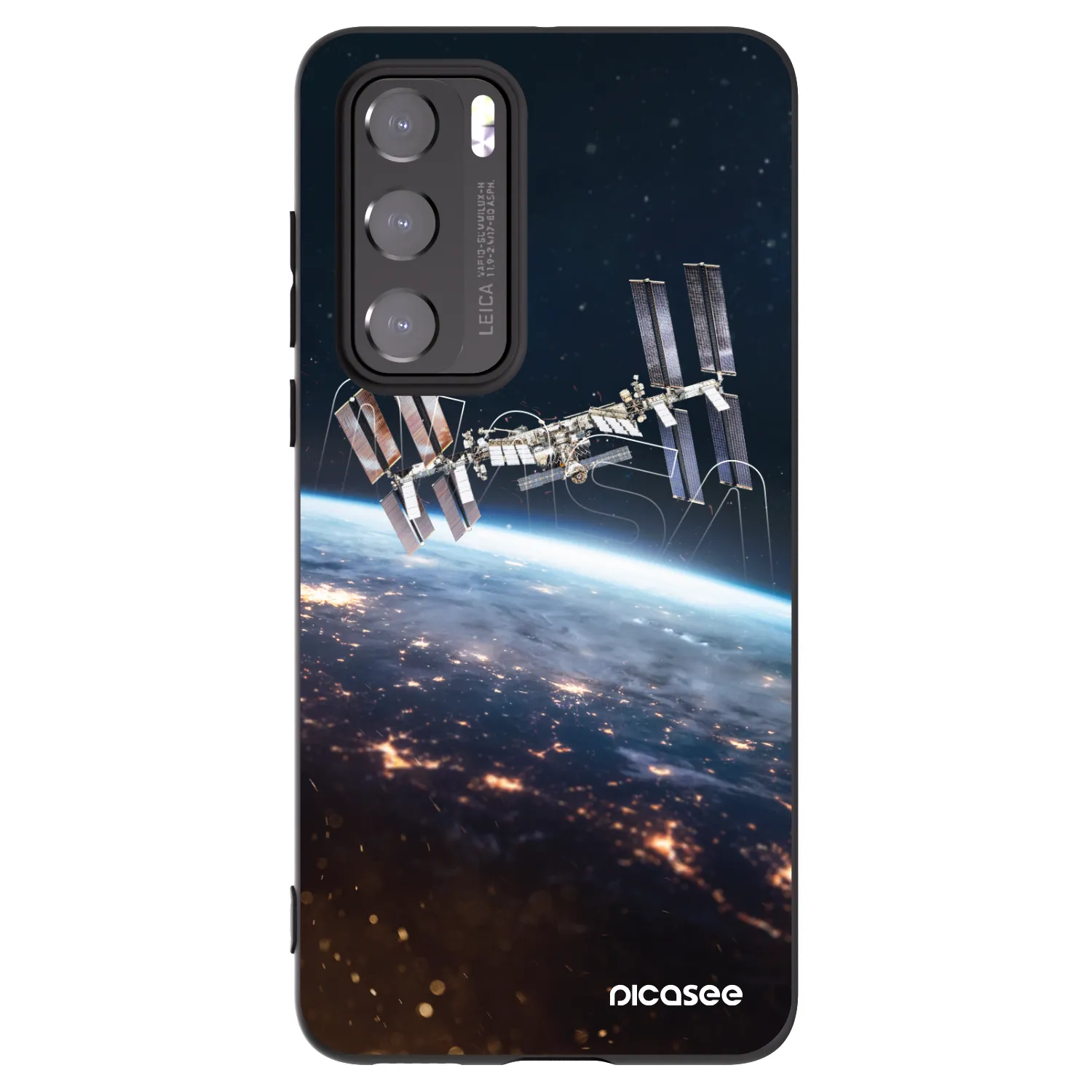 Picasee crna silikonska maskica za Huawei P40 - Station