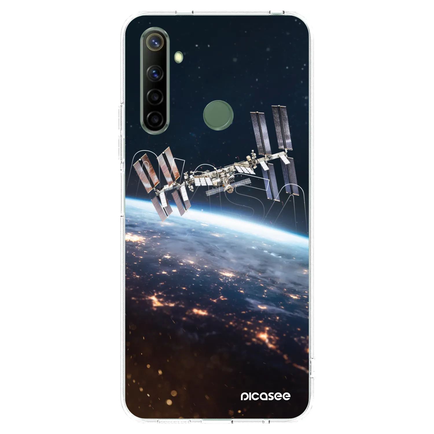 Picasee silikonska prozirna maskica za Realme 6i - Station