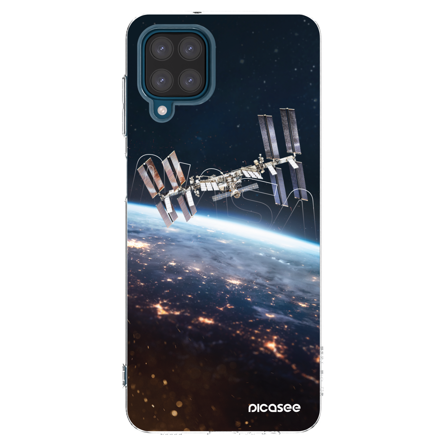 Picasee silikonska prozirna maskica za Samsung Galaxy A12 A125F - Station