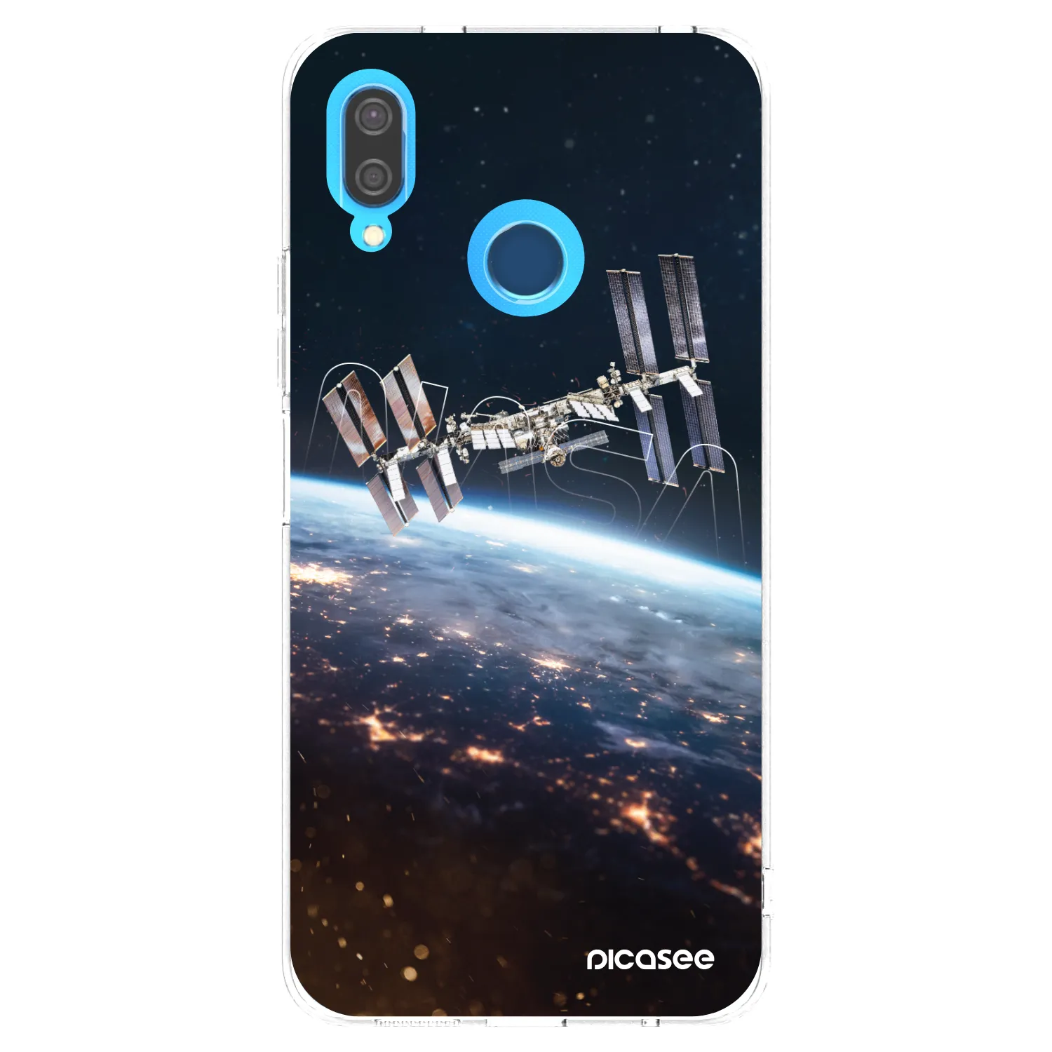 Picasee silikonska prozirna maskica za Huawei P20 Lite - Station