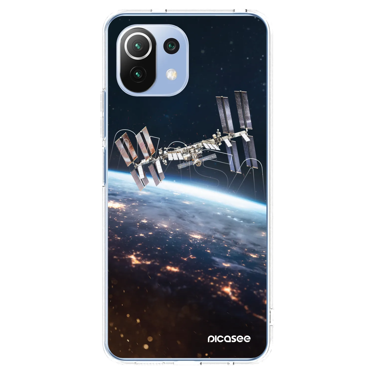 Picasee silikonska prozirna maskica za Xiaomi Mi 11 Lite - Station