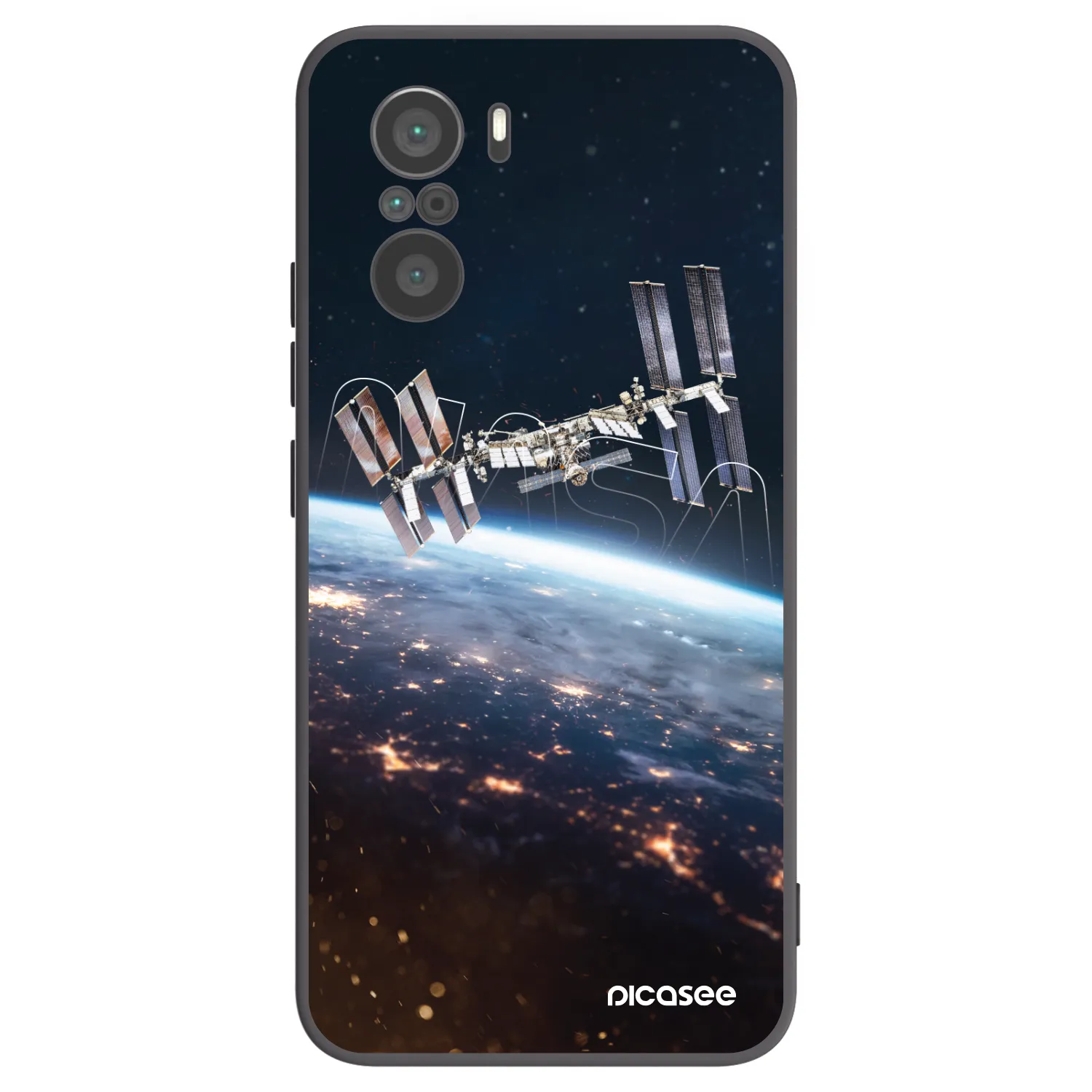 Picasee crna silikonska maskica za Xiaomi Poco F3 - Station
