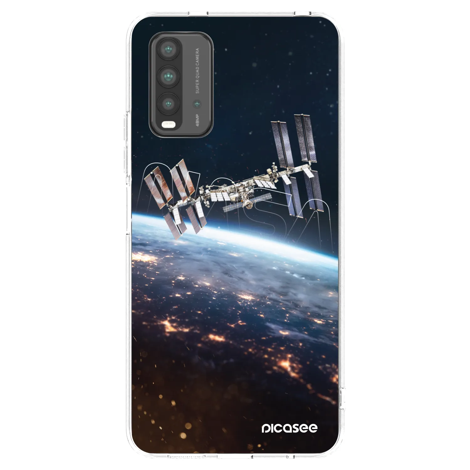 Picasee crna silikonska maskica za Xiaomi Redmi 9T - Station