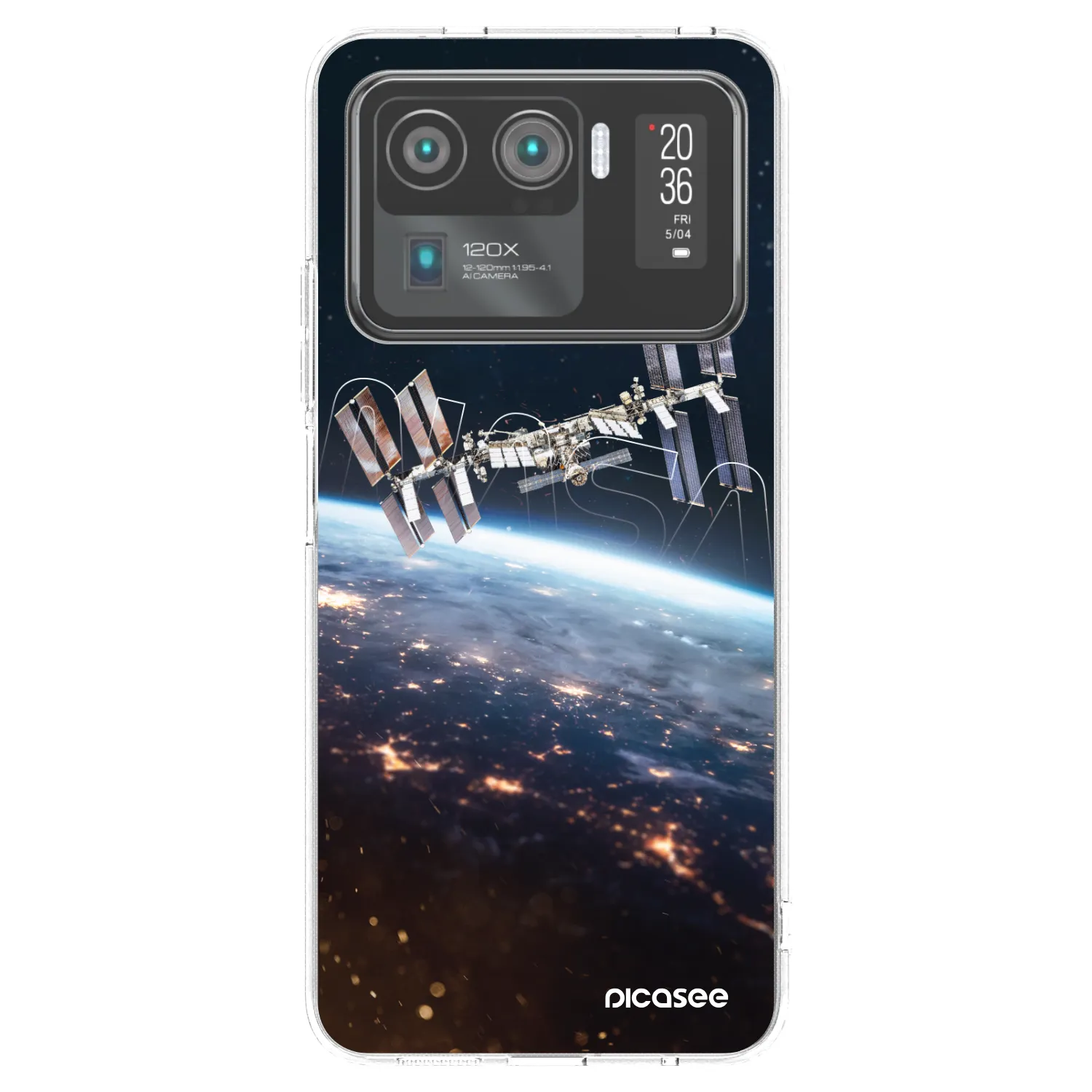 Picasee silikonska prozirna maskica za Xiaomi Mi 11 Ultra - Station