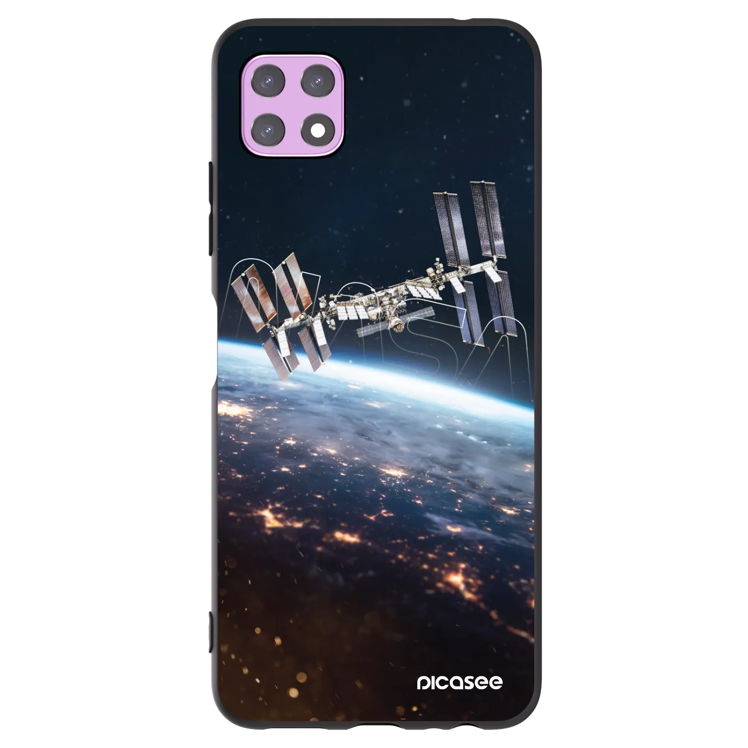 Picasee crna silikonska maskica za Samsung Galaxy A22 A226B 5G - Station