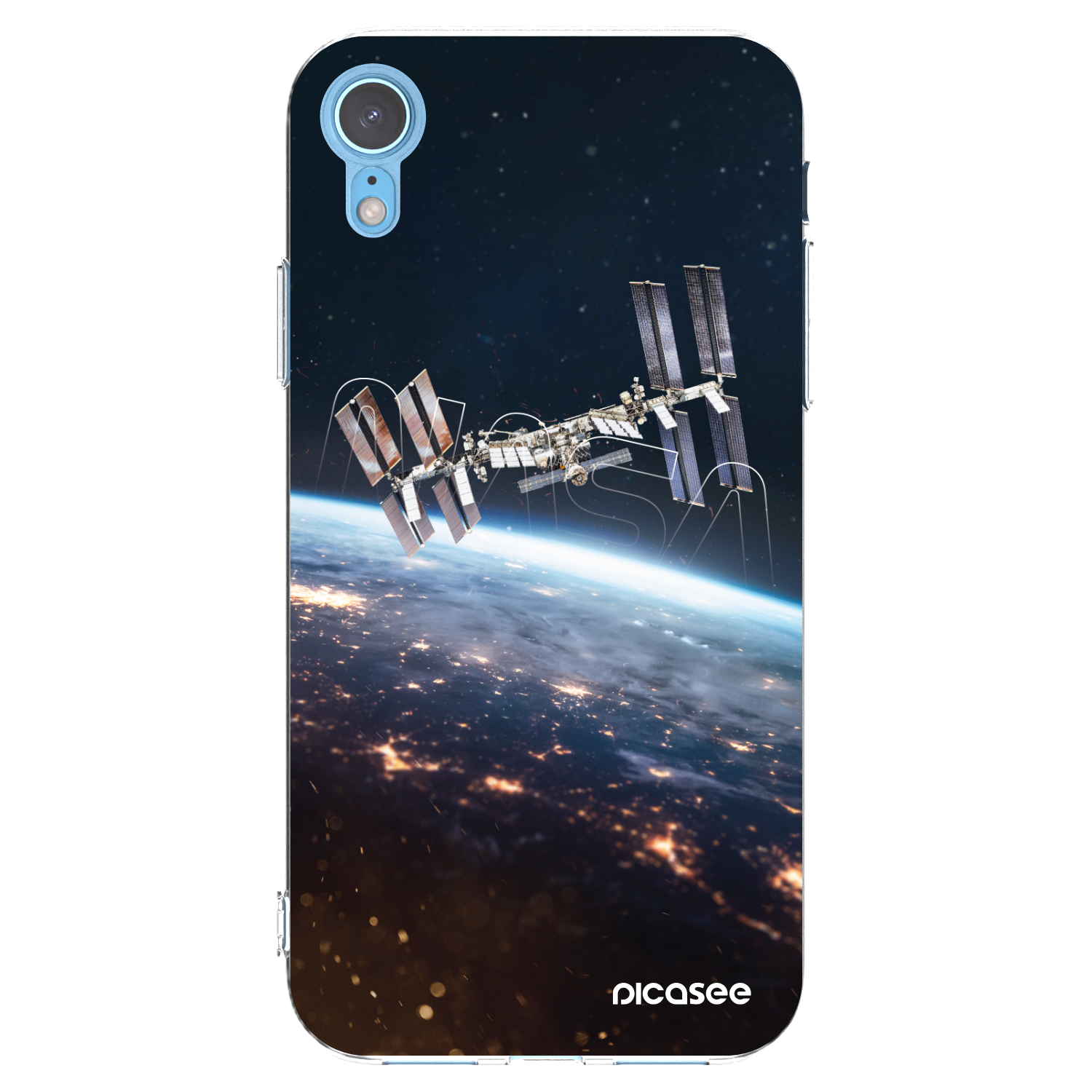 Picasee silikonska prozirna maskica za Apple iPhone XR - Station