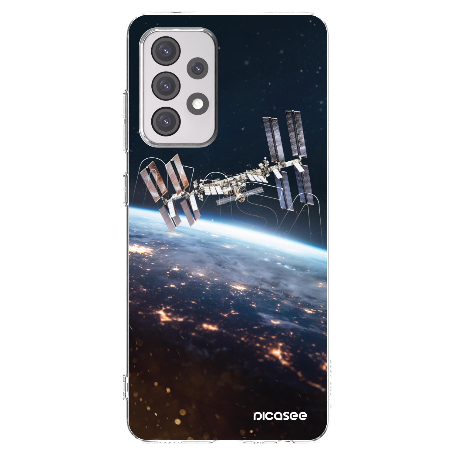 Picasee silikonska prozirna maskica za Samsung Galaxy A52s 5G A528B - Station