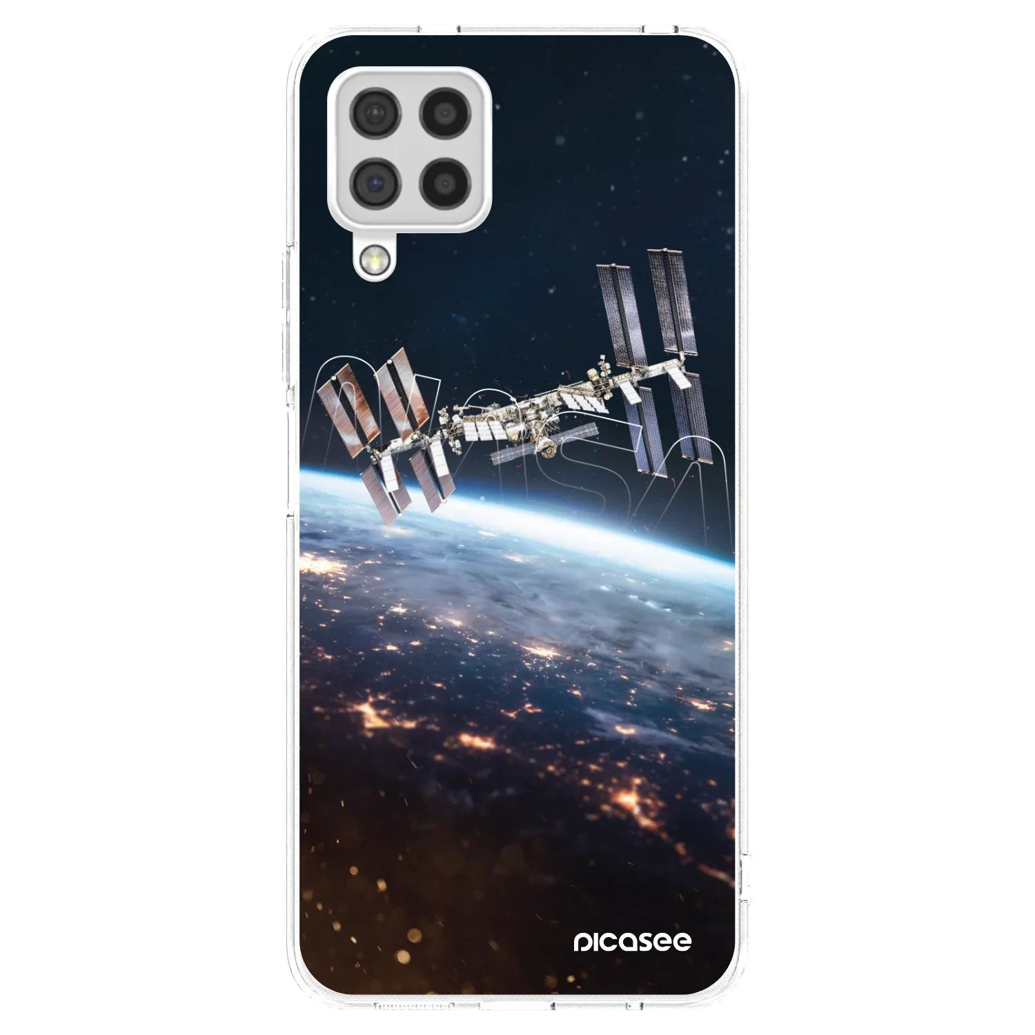 Picasee silikonska prozirna maskica za Samsung Galaxy A22 A225F 4G - Station