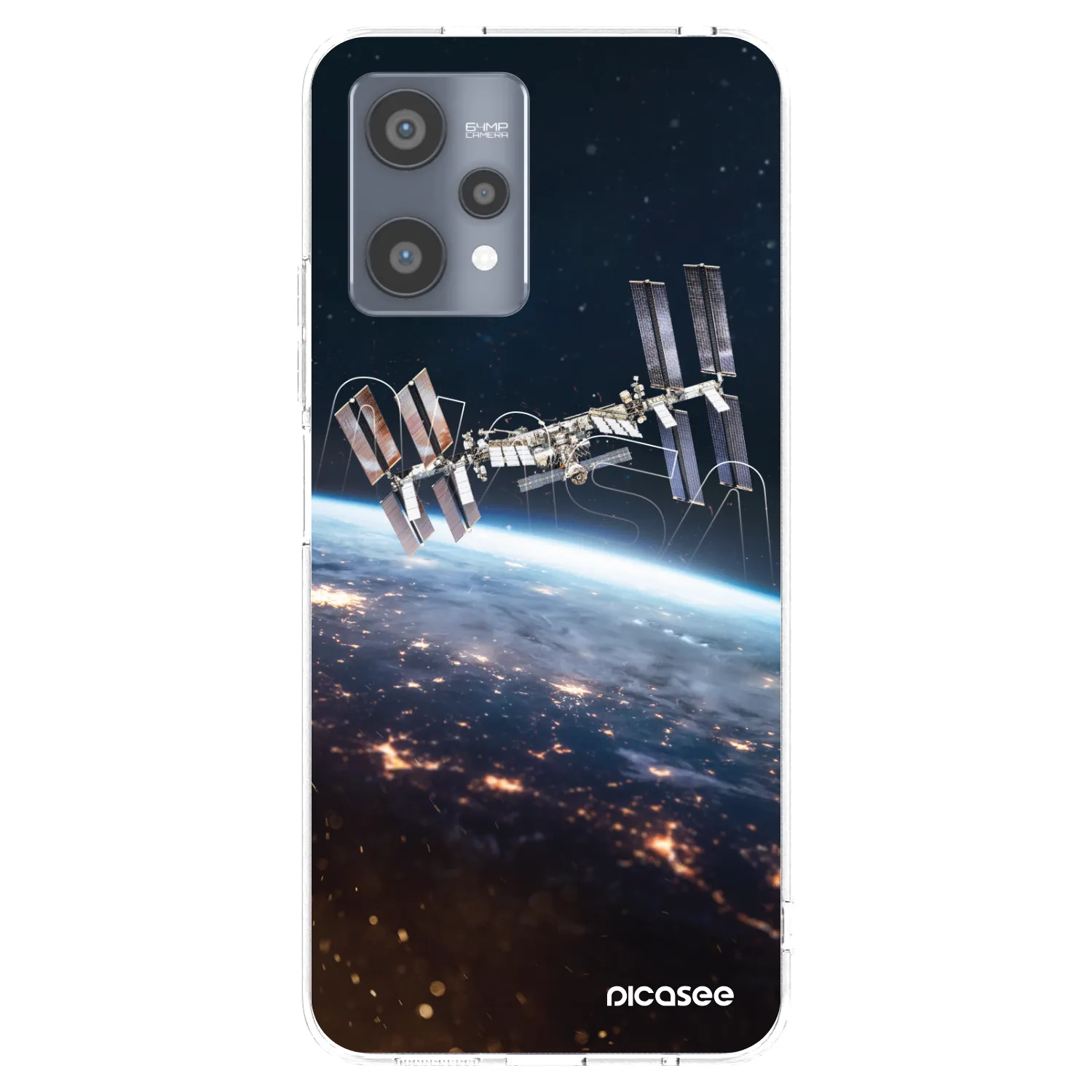 Picasee silikonska prozirna maskica za Realme 9 Pro 5G - Station