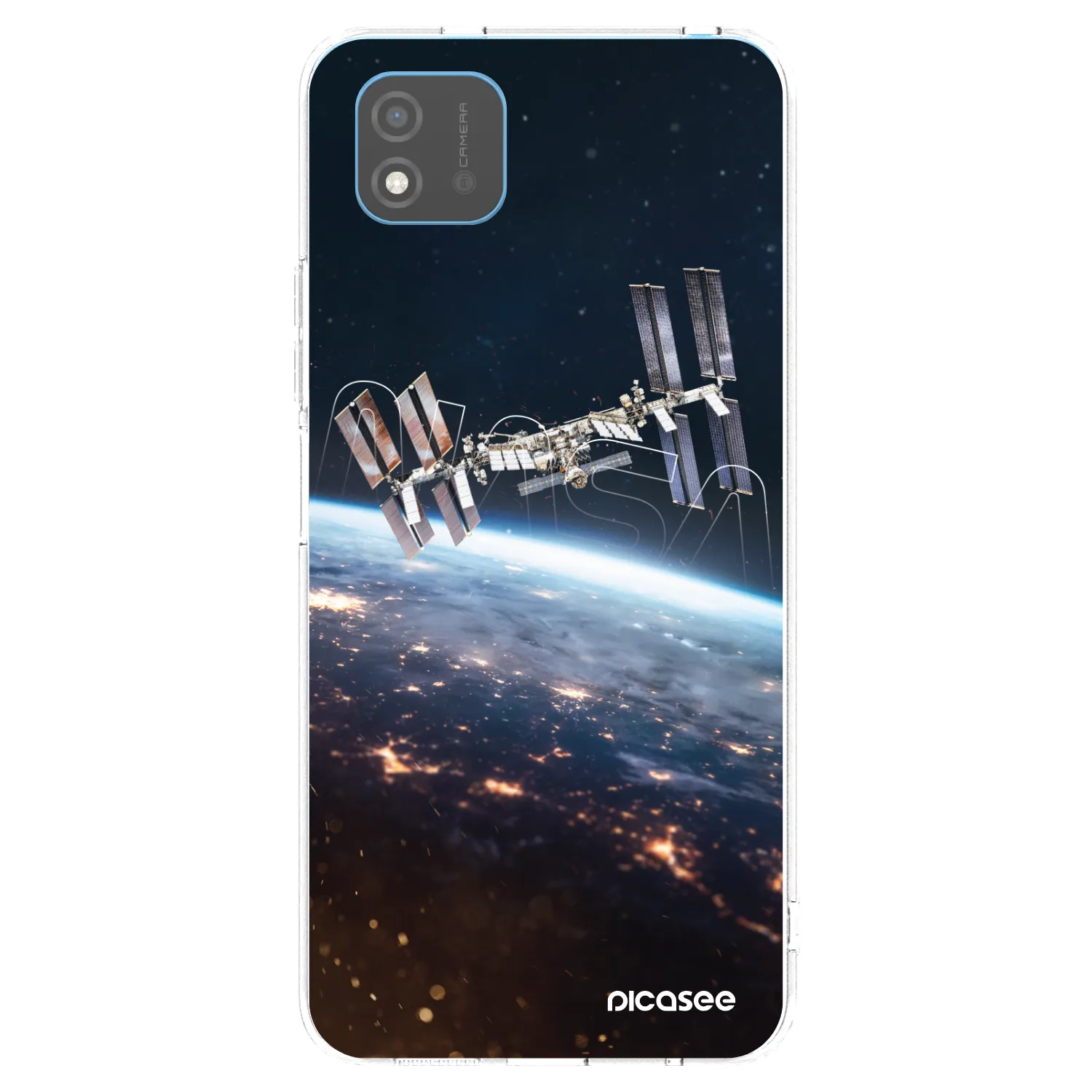 Picasee silikonska prozirna maskica za Realme C11 (2021) - Station